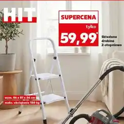 Kaufland Składana drabina 2-stopniowa oferta