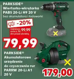 Kaufland PARKSIDE Wiertarko-wkrętarka PABS 20-Li H9 20 V oferta