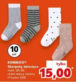 Kaufland KUNIBOO Skarpety dziecięce oferta