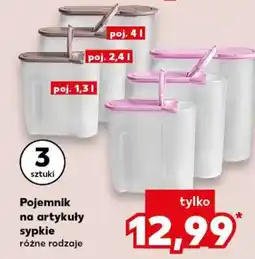 Kaufland Pojemnik na artykuły sypkie oferta