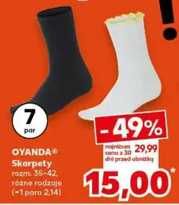 Kaufland OYANDA Skarpety oferta