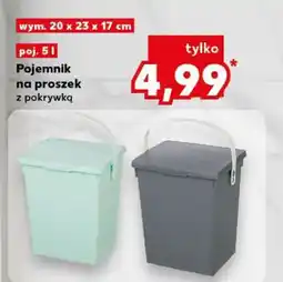 Kaufland Pojemnik na proszek oferta