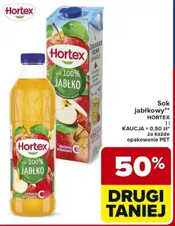 Carrefour Sok jabłkowy Hortex oferta