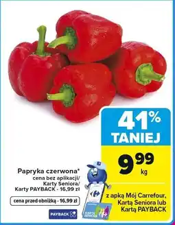 Carrefour Papryka czerwona oferta