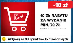 Kaufland 10 zł rabatu za wydanie min. 70 zł (kupon) oferta