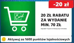 Kaufland 20 zł rabatu za wydanie min. 70 zł (kupon) oferta