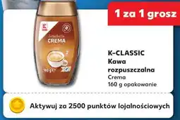 Kaufland K-CLASSIC Kawa rozpuszczalna Crema oferta