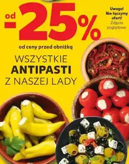 Kaufland Wszystkie antipasti z naszej lady oferta