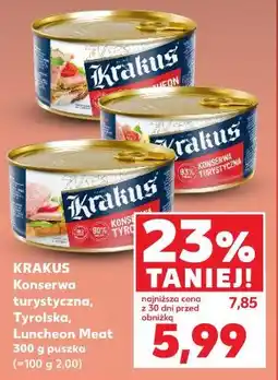 Kaufland Krakus Konserwa turystyczna, Tyrolska, Luncheon Meat oferta
