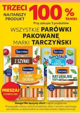 Kaufland Parówki pakowane marki Tarczyński oferta