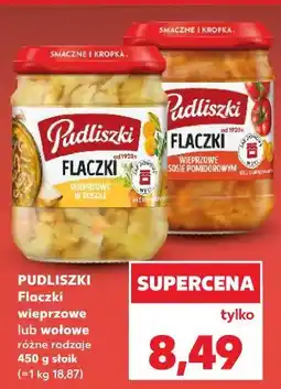 Kaufland Pudliszki Flaczki wieprzowe lub wołowe oferta