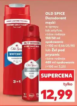 Kaufland Old Spice Dezodorant męski w sprayu lub żel pod prysznic oferta