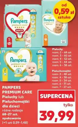 Kaufland Pampers Premium Care Pieluchy lub Pieluchomajtki oferta
