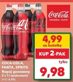 Kaufland Coca-Cola, Fanta, Sprite Napój gazowany oferta