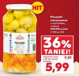 Kaufland Pieczarki marynowane z marchewką i cebulą oferta