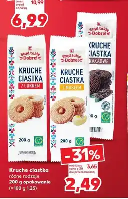 Kaufland Kruche ciastka różne rodzaje oferta