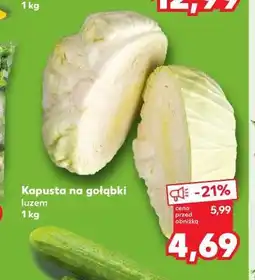 Kaufland Kapusta na gołąbki luzem oferta