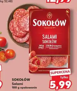 Kaufland SOKOŁÓW Salami 100 g opakowanie oferta
