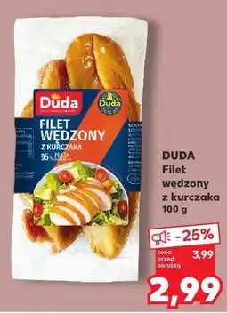 Kaufland Duda Filet wędzony z kurczaka oferta
