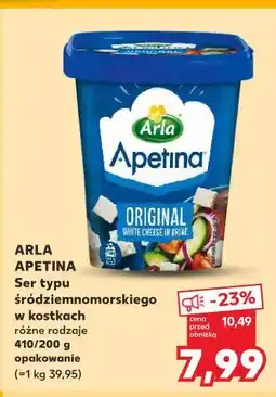 Kaufland Arla Apetina Ser typu śródziemnomorskiego w kostkach oferta