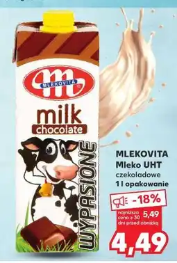 Kaufland Mlekovita Mleko UHT czekoladowe oferta