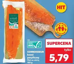 Kaufland CONNOISSEUR Łosoś pacyficzny filet ze skórą oferta