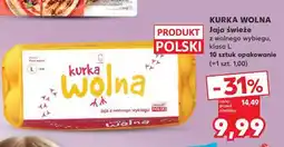 Kaufland Kurka Wolna Jaja świeże klasa L 10 sztuk oferta