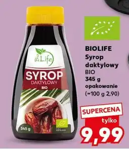 Kaufland BioLife Syrop daktylowy BIO 345 g opakowanie oferta