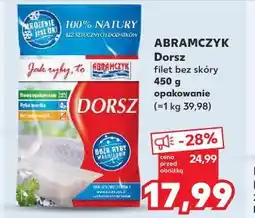Kaufland ABRAMCZYK Dorsz filet bez skóry oferta