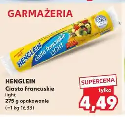 Kaufland HENGLEIN Ciasto francuskie light oferta