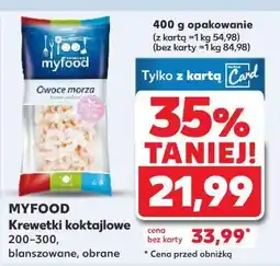 Kaufland MYFOOD Krewetki koktajlowe oferta