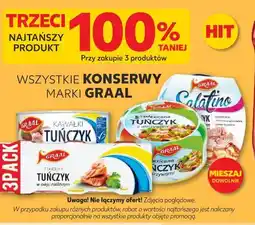 Kaufland Konserwy marki Graal (różne warianty tuńczyka, pasta rybna, galantino) oferta