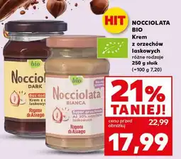 Kaufland Nocciolata Bio Krem z orzechów laskowych 250 g słoik oferta
