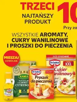 Kaufland Wszystkie aromaty, cukry wanilinowe i proszki do pieczenia oferta