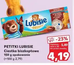 Kaufland PETITKI LUBISIE Ciastka biszkoptowe różne rodzaje oferta