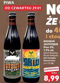 Kaufland Browar Jastrzębie Stout Owsiany, Porter Bałtycki oferta