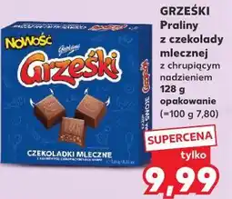 Kaufland GRZESKI Praliny z czekolady mlecznej z chrupiącym nadzieniem oferta