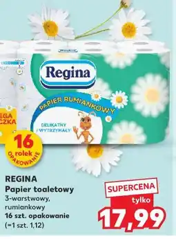 Kaufland REGINA Papier toaletowy rumiankowy 16 rolek oferta