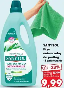 Kaufland Sanytol Płyn uniwersalny do podłóg oferta