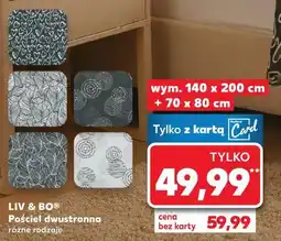 Kaufland LIV & BO Pościel dwustronna 140 x 200 cm + 70 x 80 cm oferta