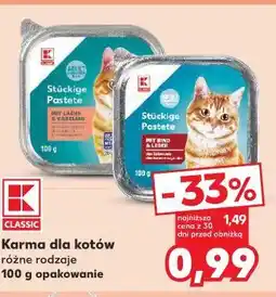 Kaufland K-CLASSIC Karma dla kotów oferta
