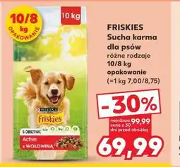 Kaufland FRISKIES Sucha karma dla psów 10/8 kg oferta