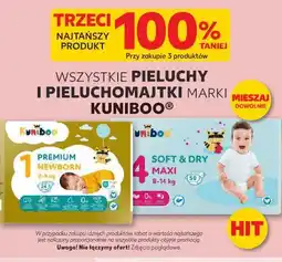 Kaufland Wszystkie pieluchy i pieluchomajtki Marki KUNIBOO oferta