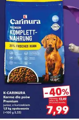 Kaufland K-CARINURA karma dla psów premium oferta