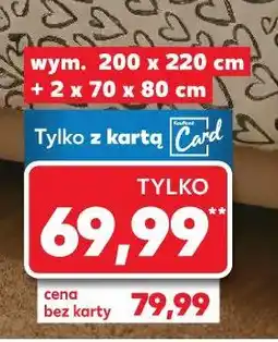 Kaufland LIV & BO Pościel dwustronna 200 x 200 cm + 2 x 70 x 80 cm oferta