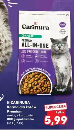 Kaufland KARMA DLA KOTÓW PREMIUM, Z KURCZAKIEM (800 g) oferta