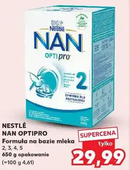 Kaufland NESTLE NAN OPTIPRO formuła na bazie mleka oferta