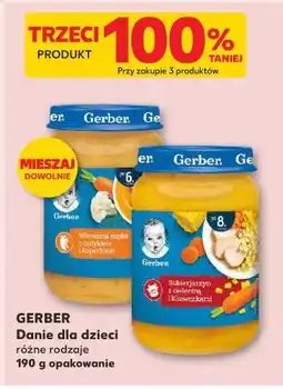 Kaufland GERBER dania dla dziecka oferta