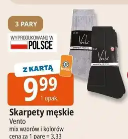E.Leclerc Skarpety męskie Vento oferta