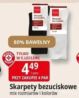E.Leclerc Skarpety bezuciskowe 39-42 Tissaia oferta